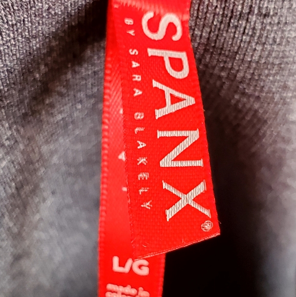 New Women's SPANX Gray Leggings Shapewear Size‎ Large Pants Casual Athletic NWOT - Picture 5 of 7